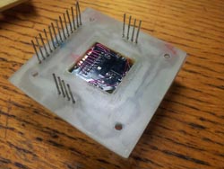 PLT-1 Test Pod Construction Base Plate Bottom Side