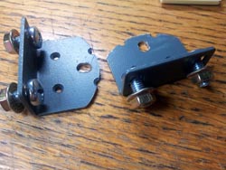 PLT-1 Test Pod Construction Top Pressure Plate Holders